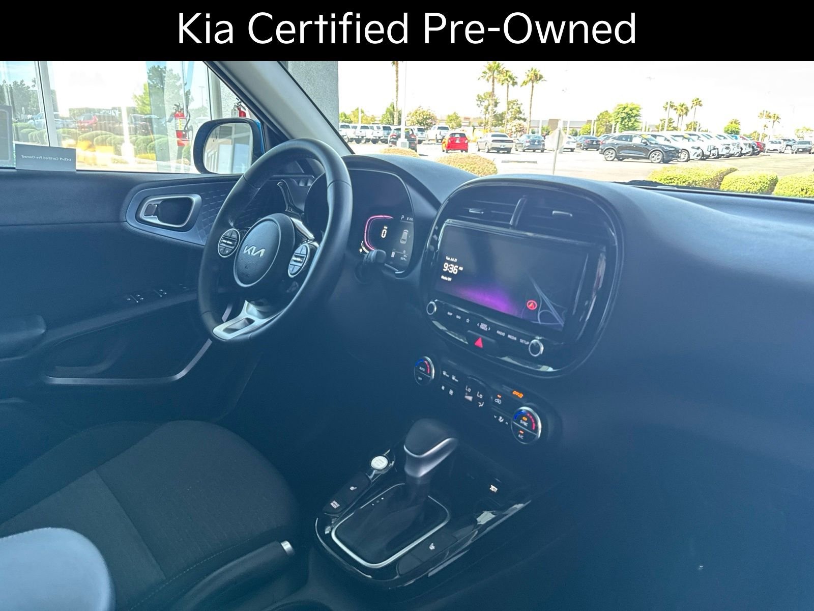 Certified Used 2024 Surf Blue Kia EX image 25