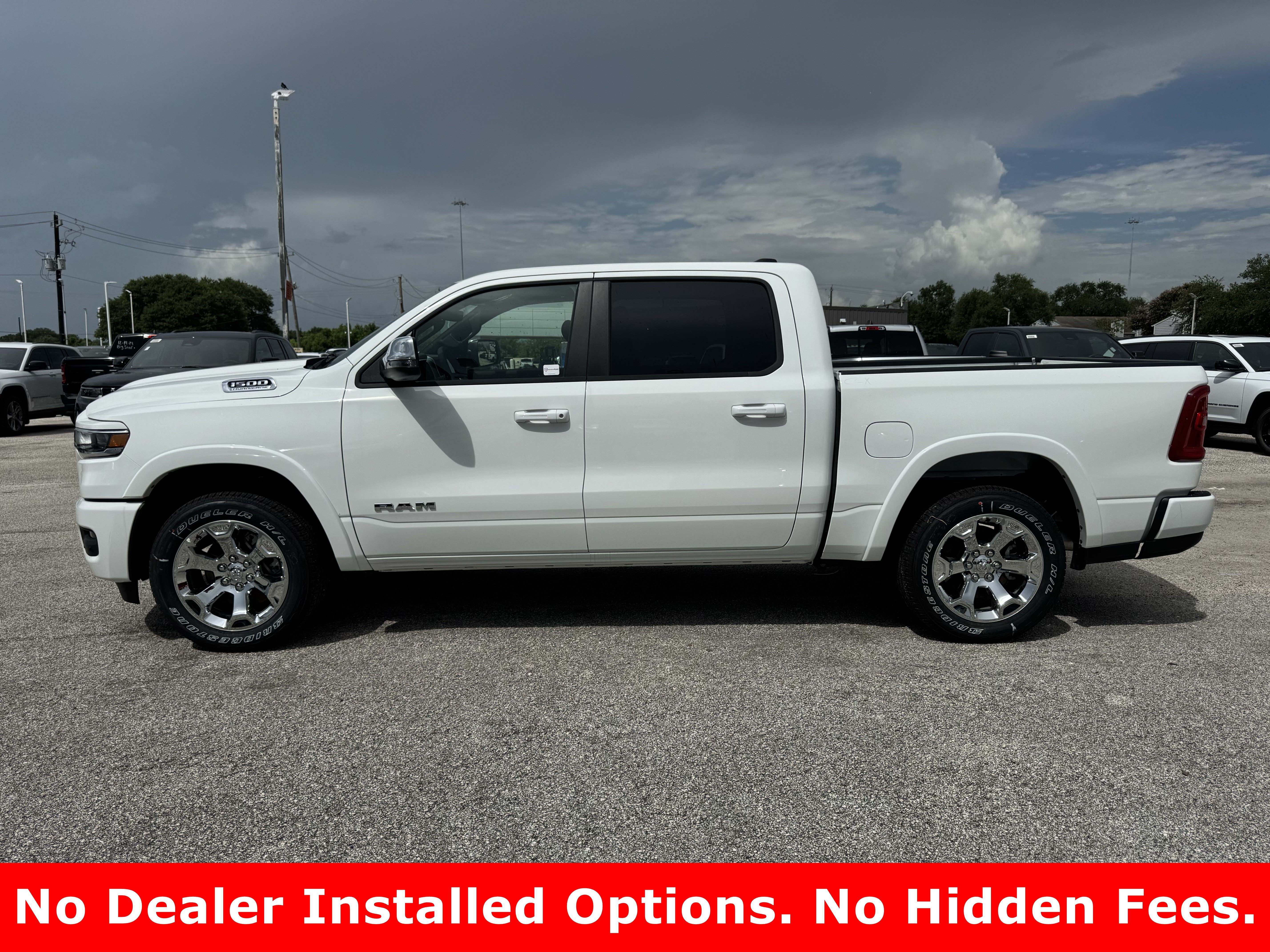 New 2026 Bright White Clear-Coat Exterior Paint RAM Lone Star image 4