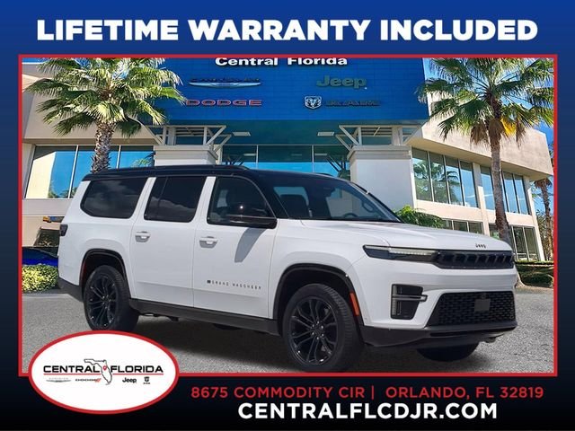 New 2026 Bright White Clear-Coat Exterior Paint Jeep Summit Reserve image 1