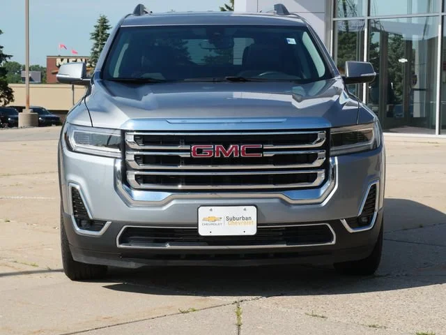 Used 2023 GMC Acadia SLT with VIN 1GKKNULS4PZ257803 for sale in Eden Prairie, Minnesota