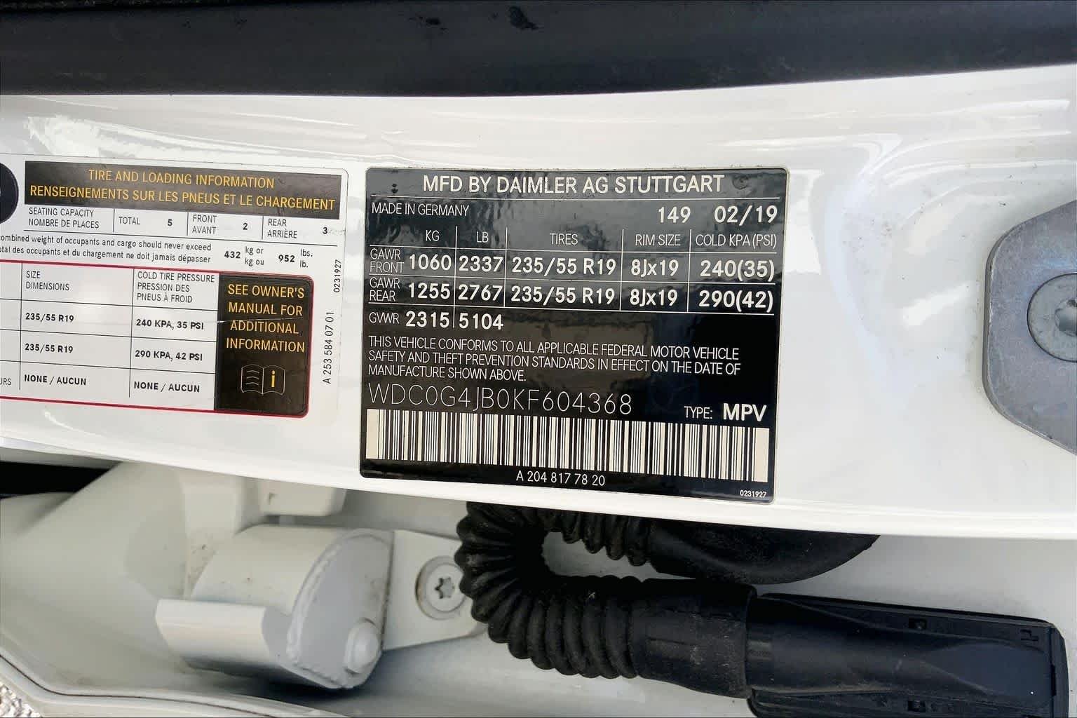 Certified Used 2019 Polar White Mercedes-Benz GLC 300 image 32