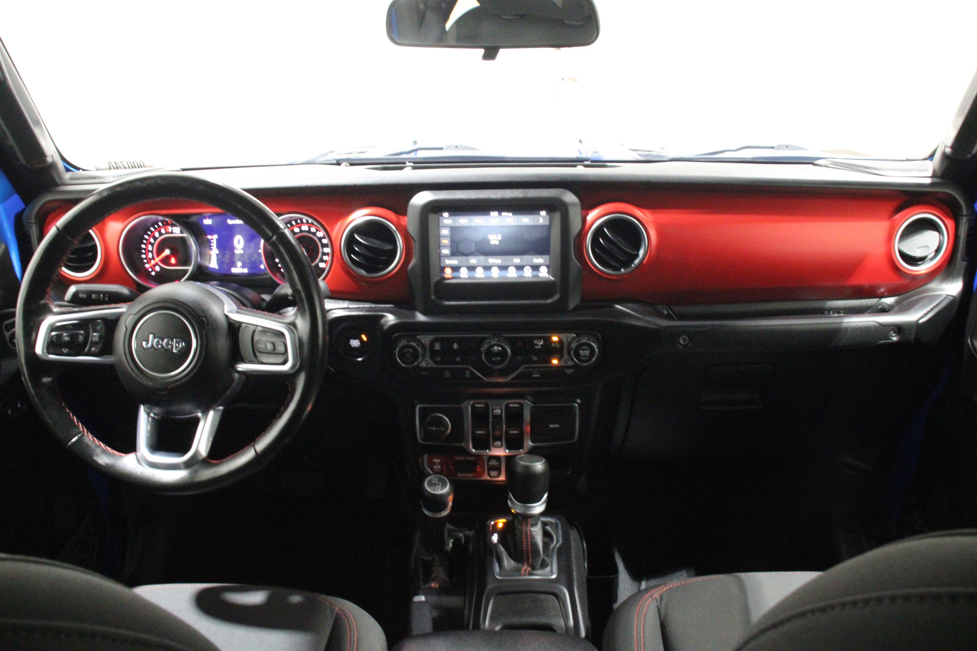 Used 2021 Hydro Blue Pearlcoat Jeep Rubicon image 2