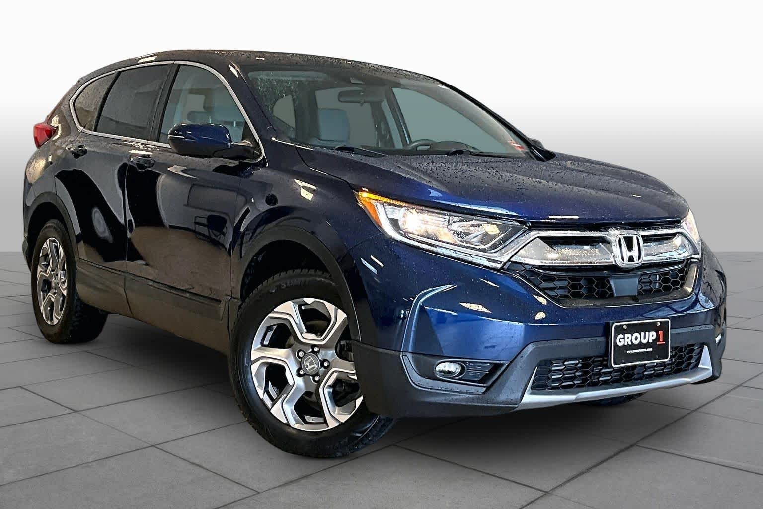 Used 2019 Obsidian Blue Pearl Honda EX image 3