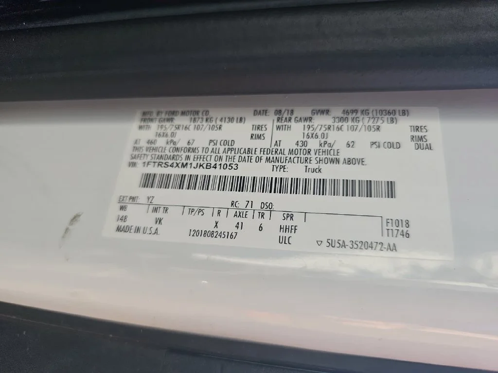 Used 2018 White Ford Base image 41