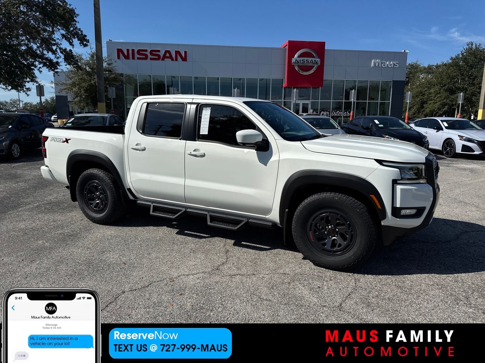 New 2026 White Nissan PRO-X image 1