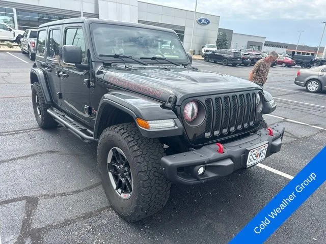 Used 2018 Black Clearcoat Jeep Unlimited Rubicon image 3
