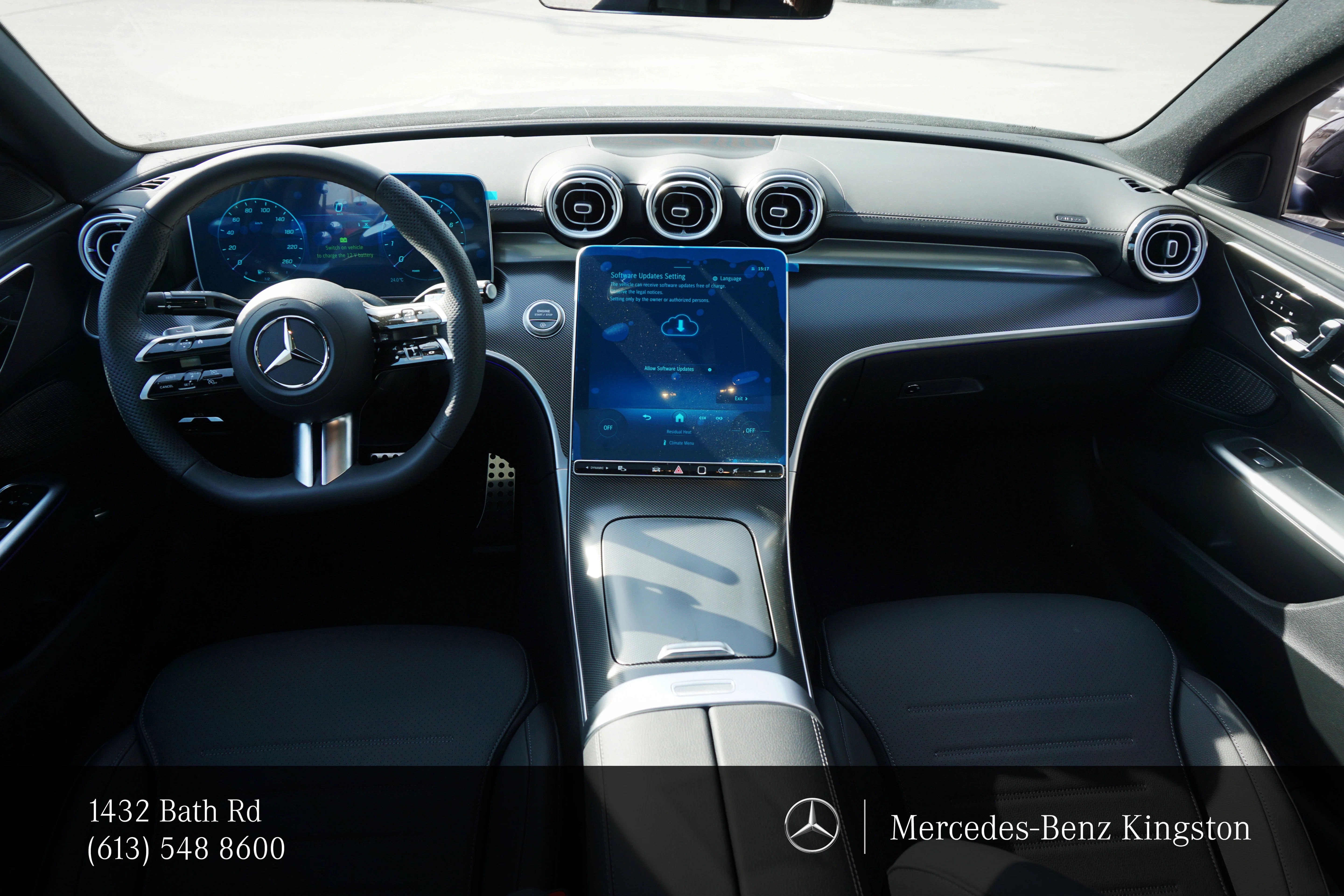 Certified Used 2025 Grey Mercedes-Benz C 300 4MATIC Sedan image 10
