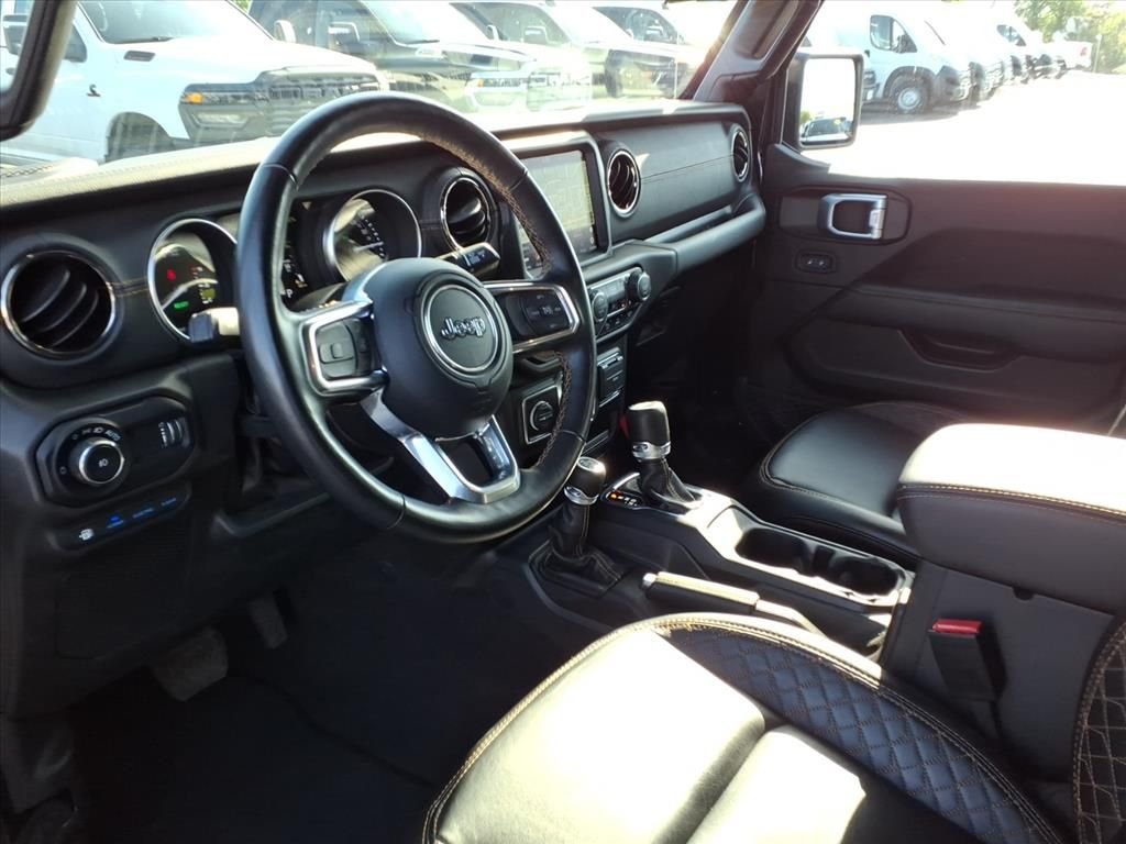 Certified Used 2023 Black Jeep Sahara 4xe image 7