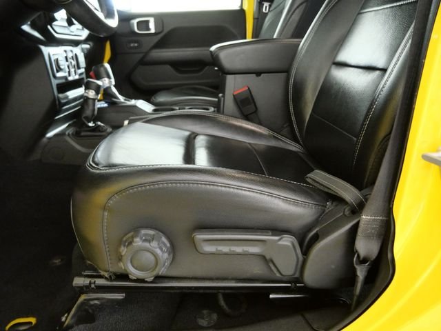 Certified Used 2019 Yellow Jeep Unlimited Sahara image 16