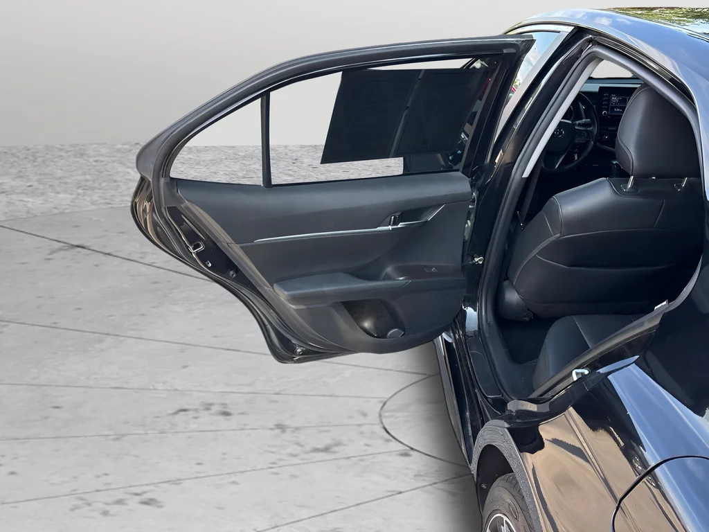 Used 2023 Midnight Black Metallic Toyota SE image 30