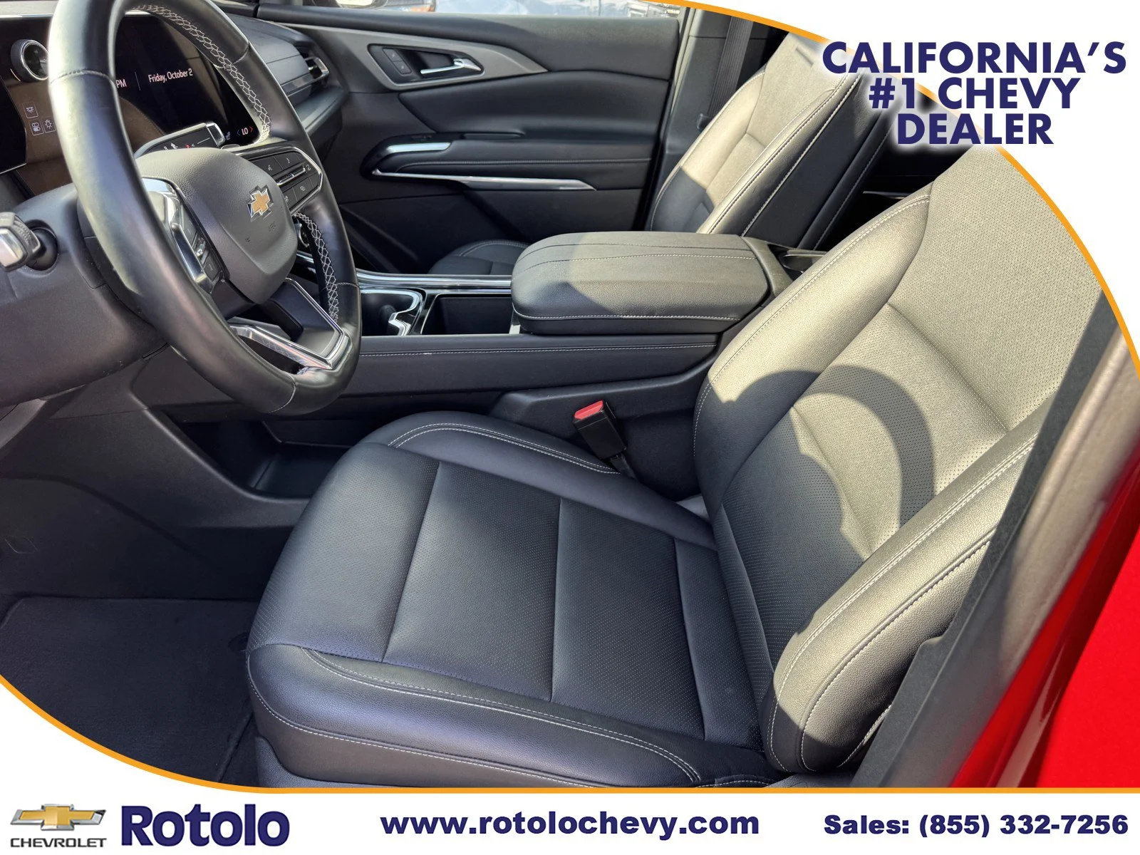 Used 2025 Radiant Red Tintcoat Chevrolet FWD LT image 24
