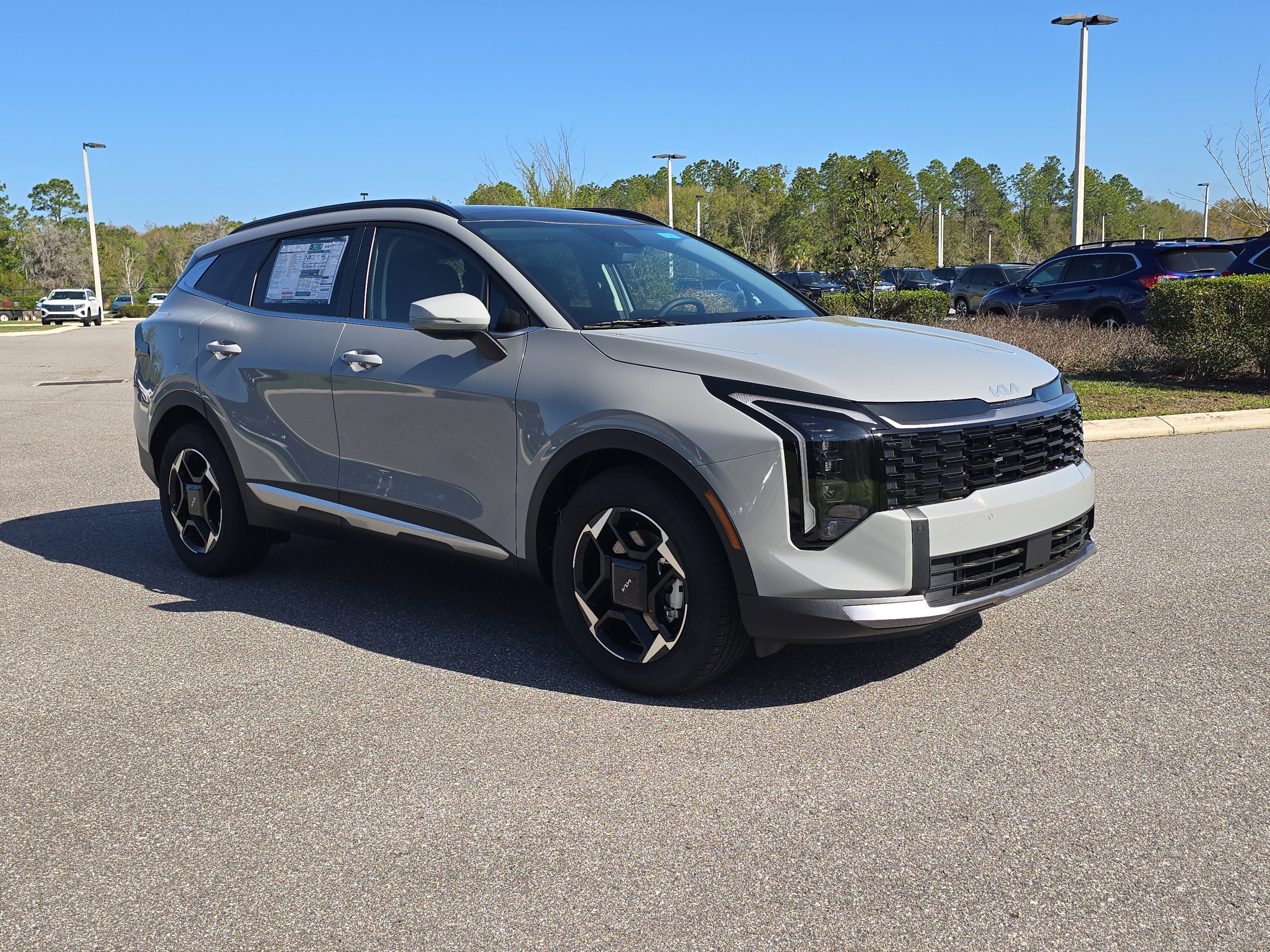New 2026 Wolf Gray Kia EX image 2