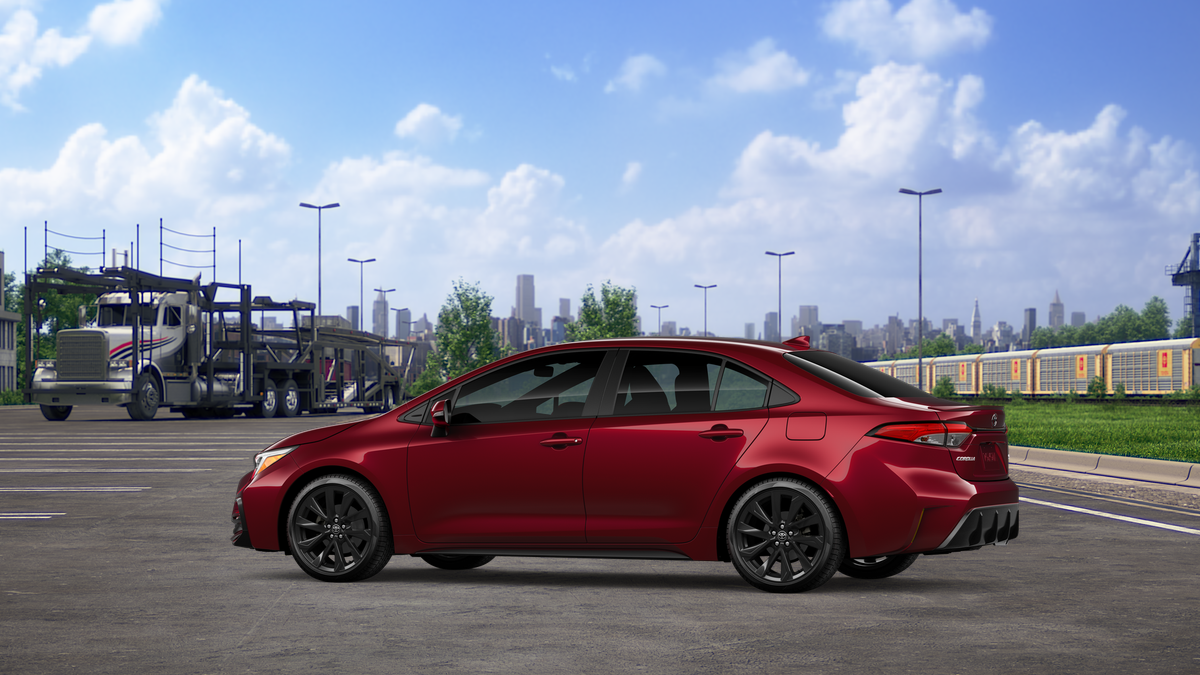 New 2026 Ruby Flare Pearl Toyota SE image 5