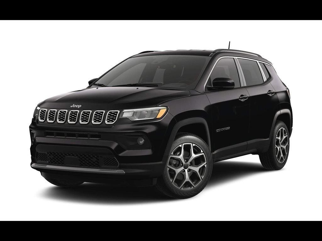 New 2026 Diamond Black Crystal Pearl-Coat Exterior Paint Jeep Limited image 1
