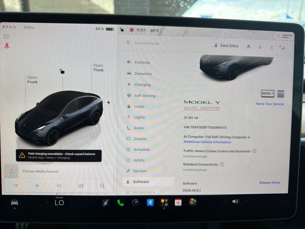 Used 2025 Gray Tesla Performance image 8