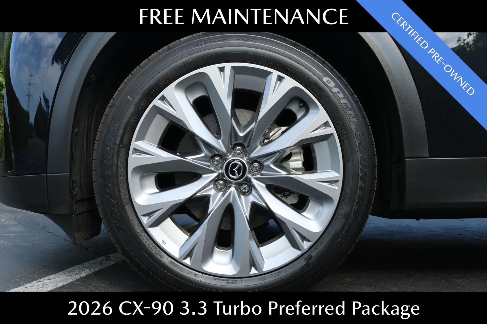 Certified Used 2026 Black Mazda 3.3 Turbo Preferred image 5