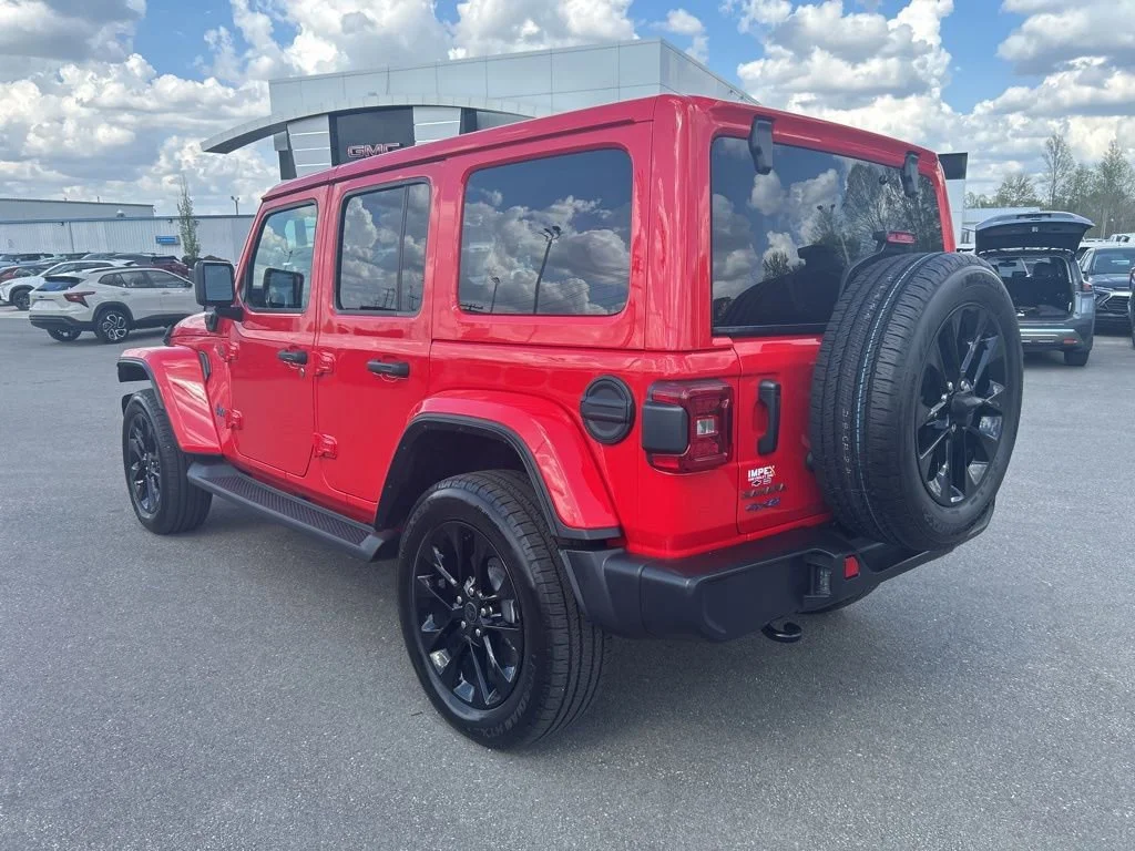 Used 2025 Red Jeep Sahara image 3