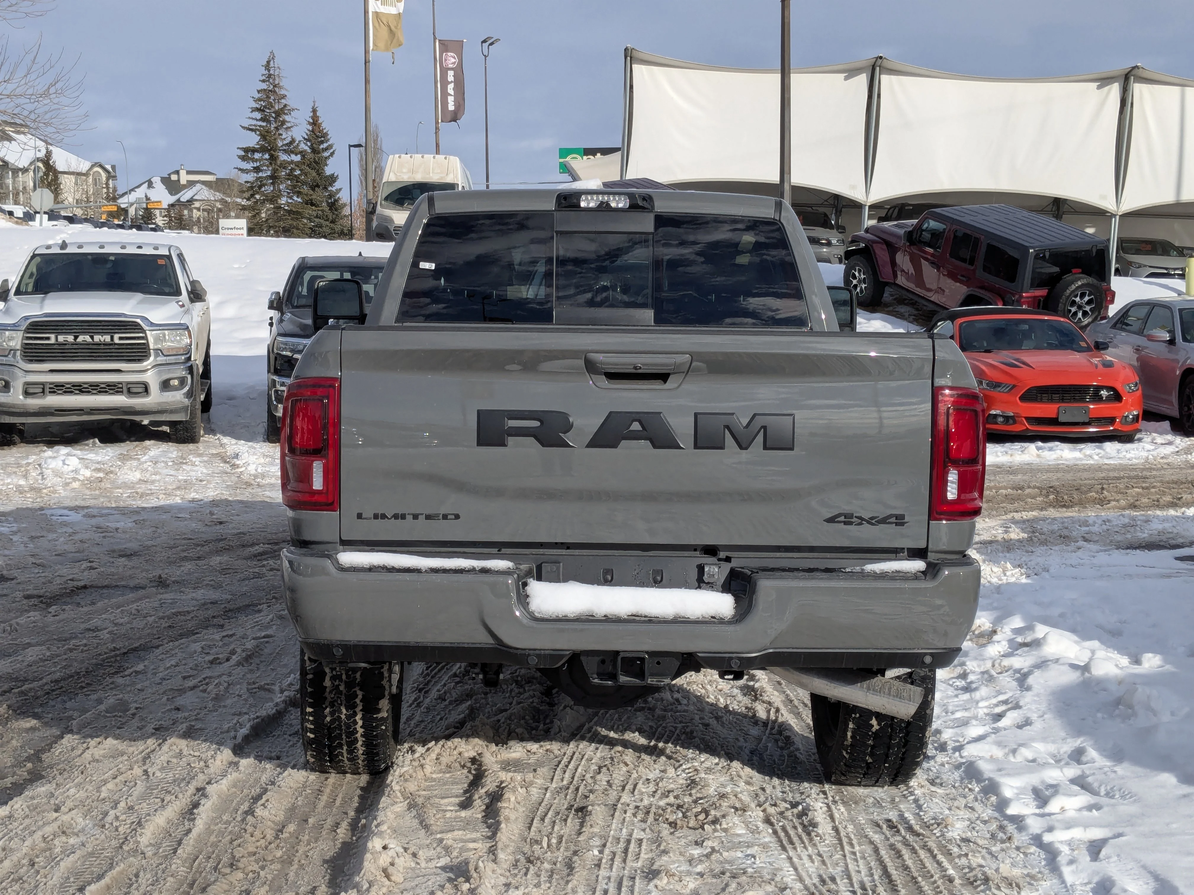 New 2026 Grey RAM Limited - NIGHT EDITION - 5TH W & GOOSENECK PREP - LEVEL 1 EQUIP & TONS MORE! image 7