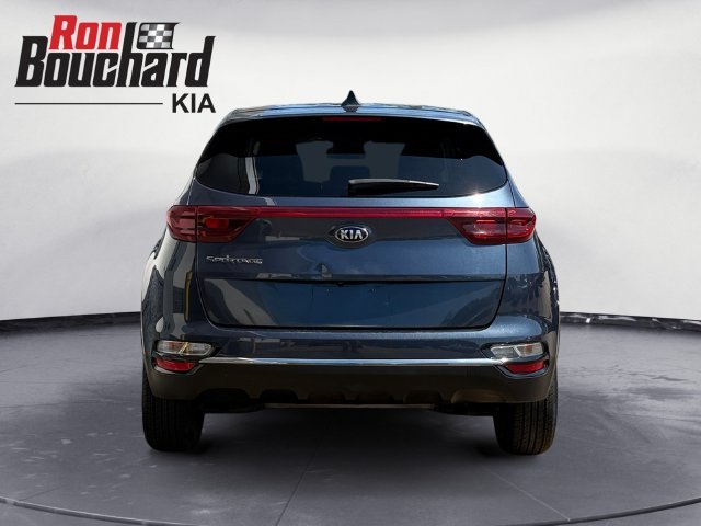 Used 2021 Blue Kia LX image 4