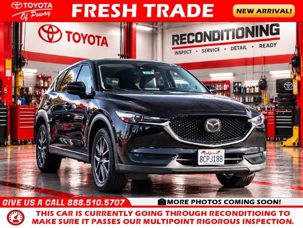 Used 2018 Black Mazda Grand Touring image 1