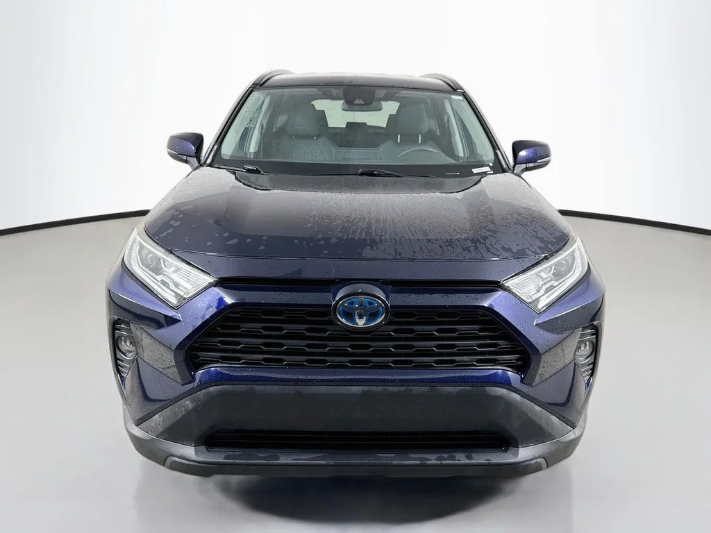 Used 2021 Blue Print Toyota Hybrid XLE image 2