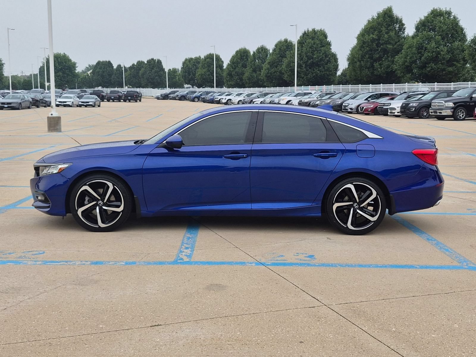 Certified Used 2020 Still Night Pearl Honda Sport 1.5T image 10