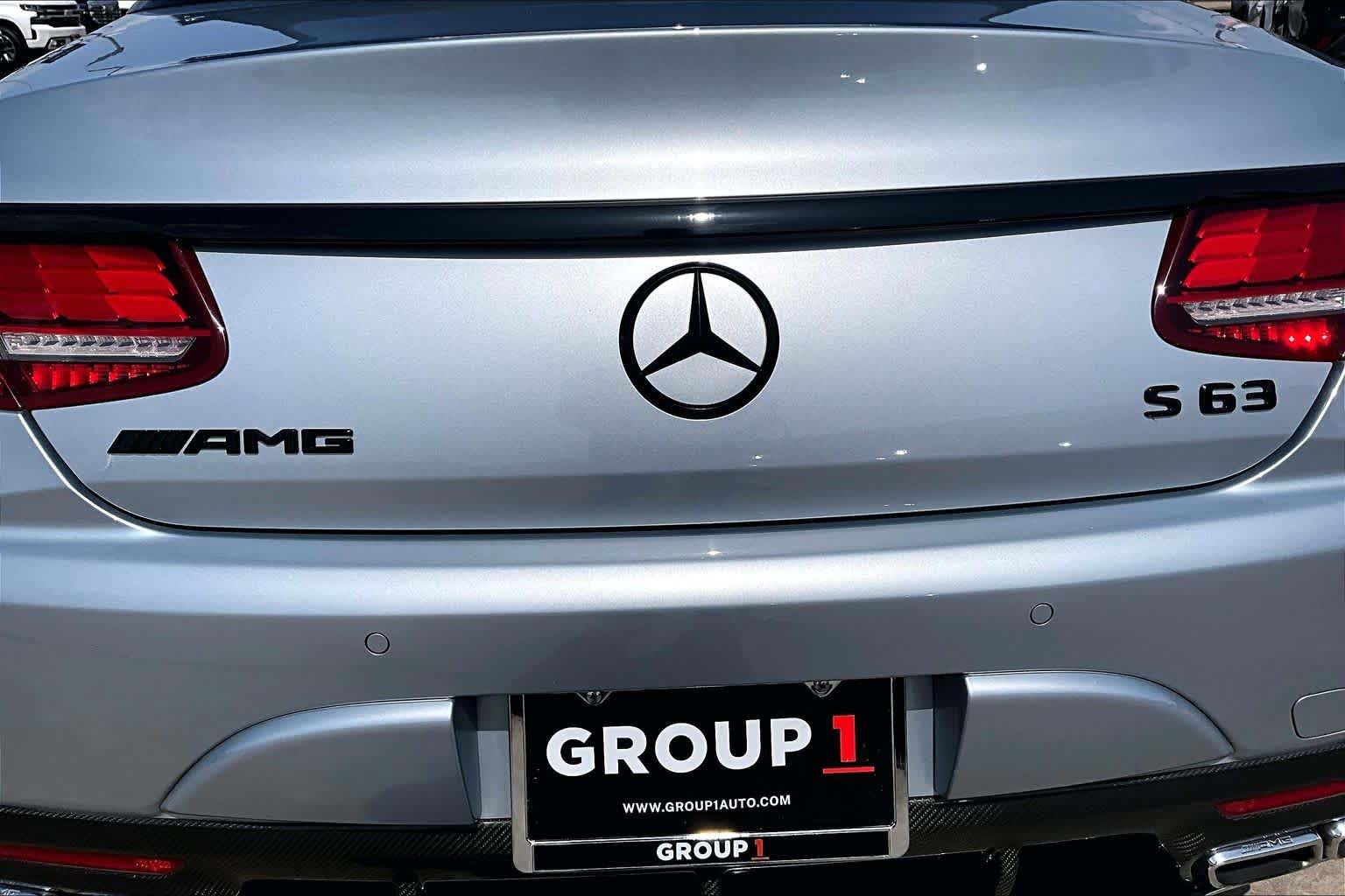 Used 2018 Diamond Silver Metallic Mercedes-Benz AMG® S 63 image 10