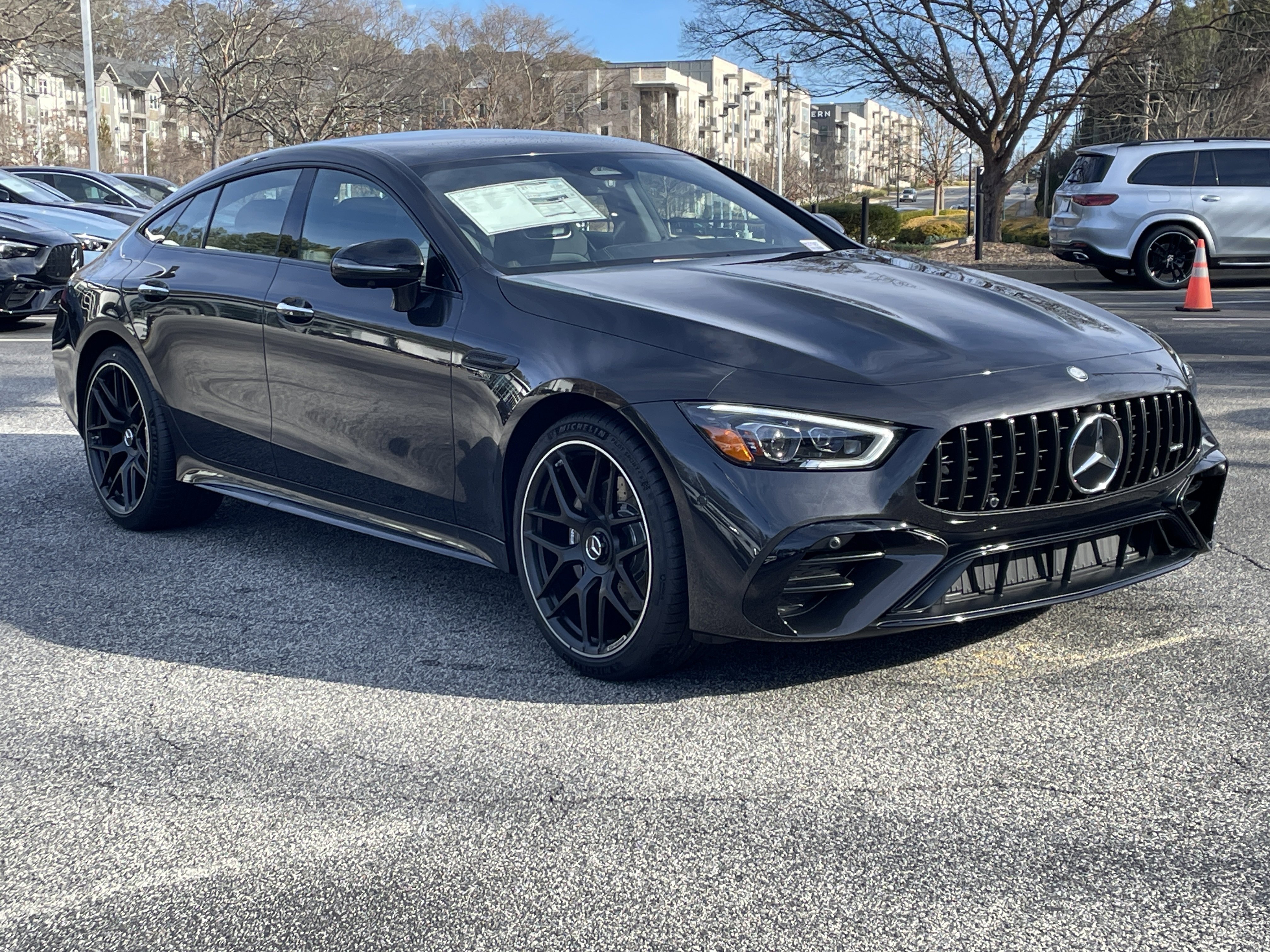 New 2026 Graphite Grey Metallic Mercedes-Benz AMG® GT 53 4-Door Coupe image 4