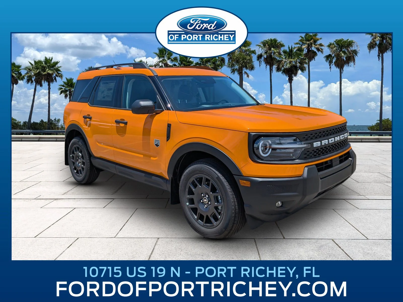 New 2026 Orange Fury Metallic Tri-Coat Ford Big Bend® image 1