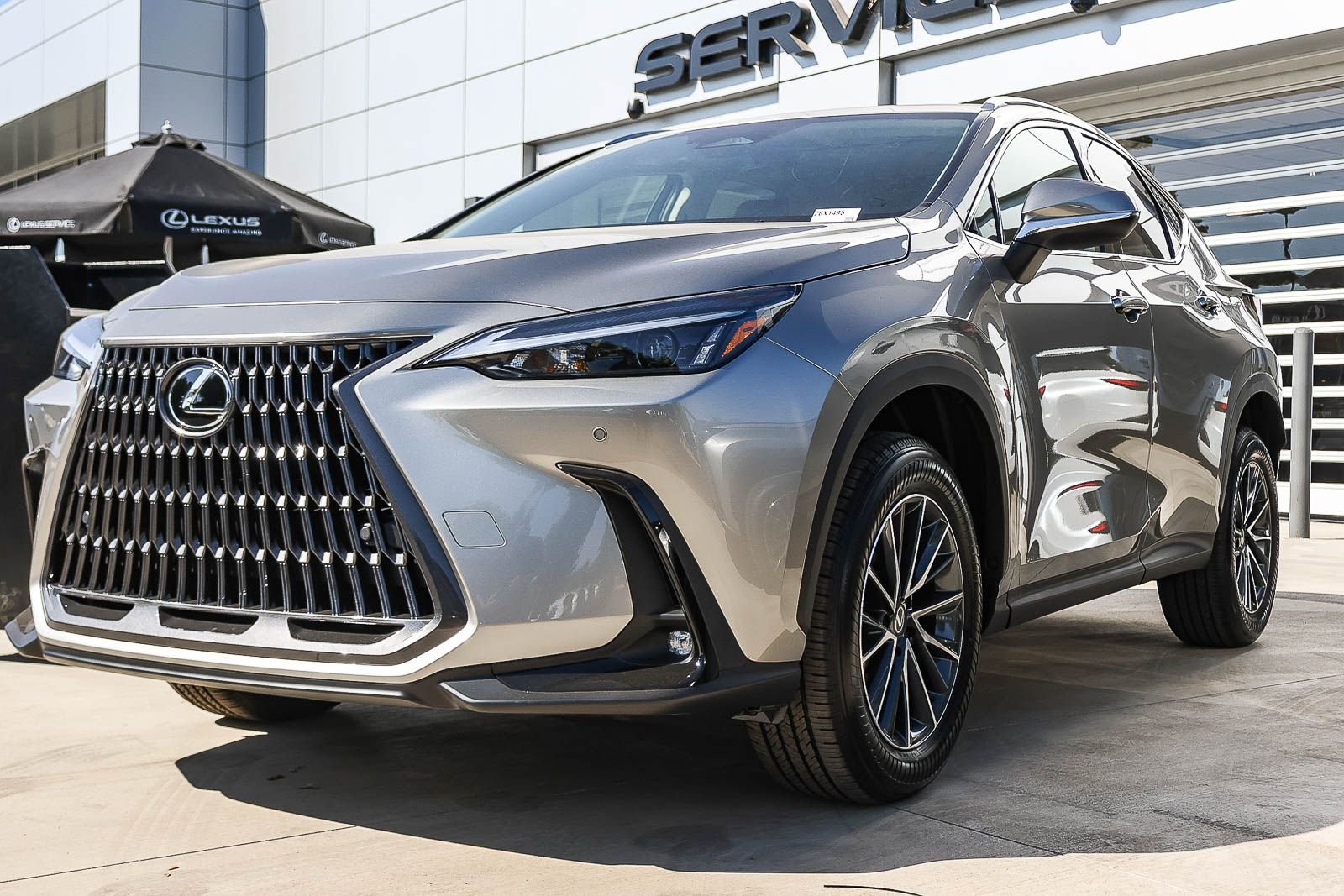 New 2026 Atomic Silver Lexus  350 AWD image 3