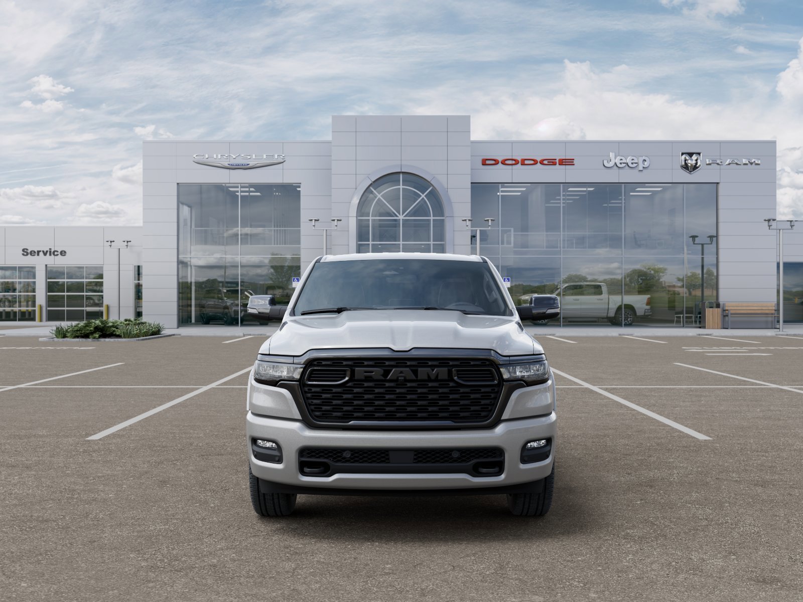 New 2026 Silver Zynith Exterior Paint RAM Big Horn/Lone Star image 6