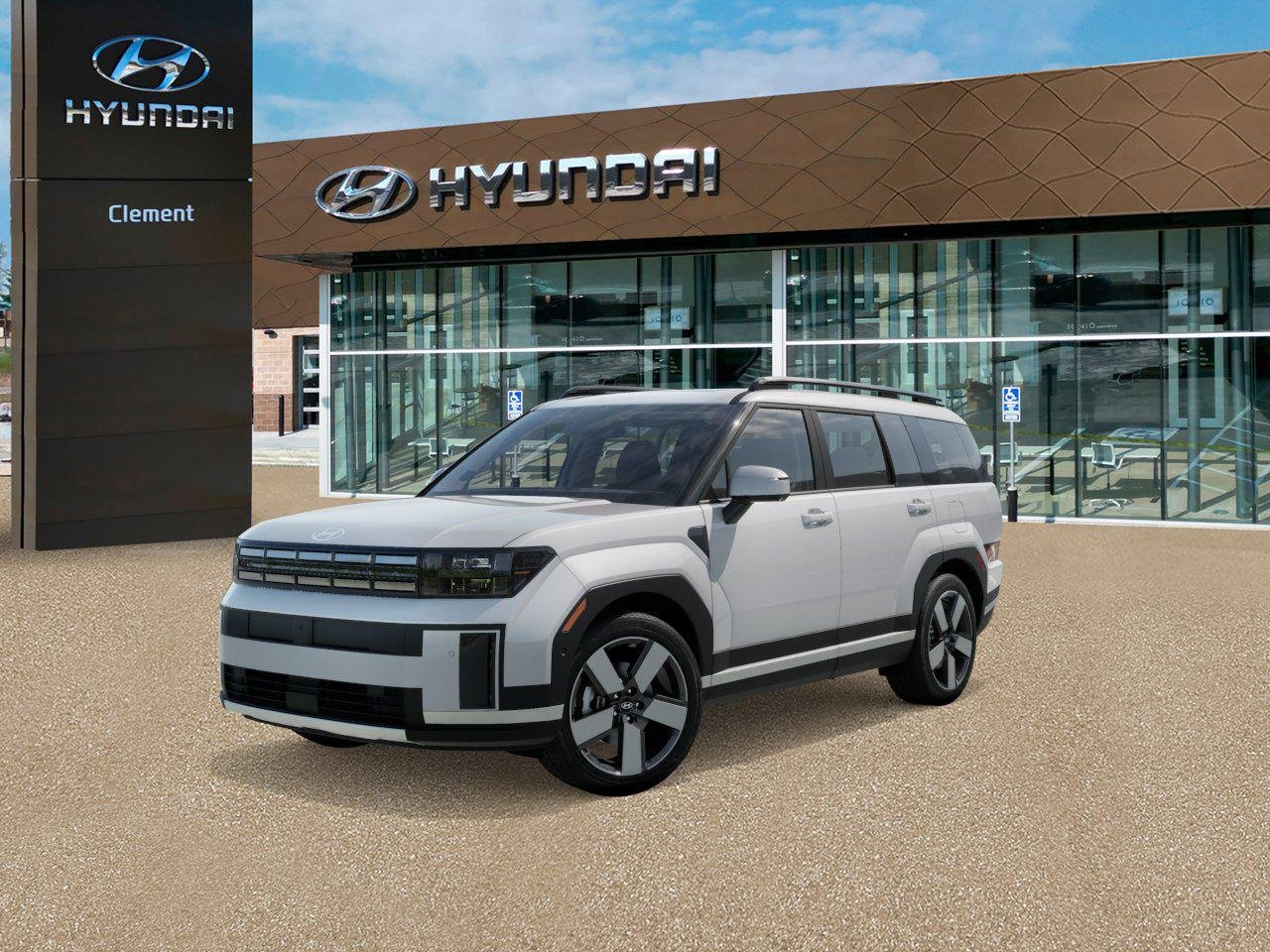 New 2027 Serenity White Hyundai Limited AWD image 1