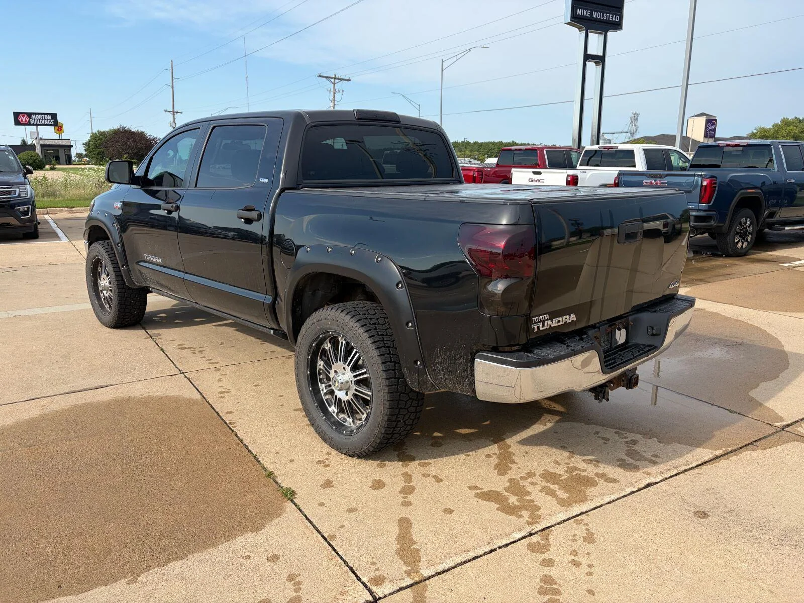 Used 2008 Toyota Tundra SR5 with VIN 5TBDV54108S495367 for sale in Charles City, IA