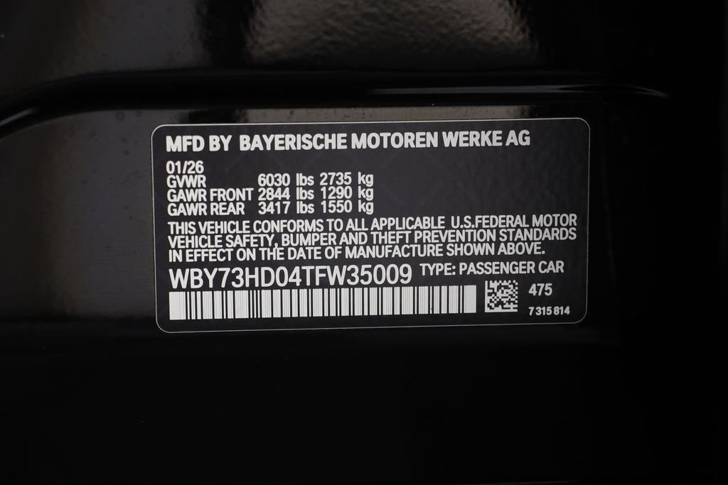 New 2026 Black Sapphire Metallic BMW M60 image 28