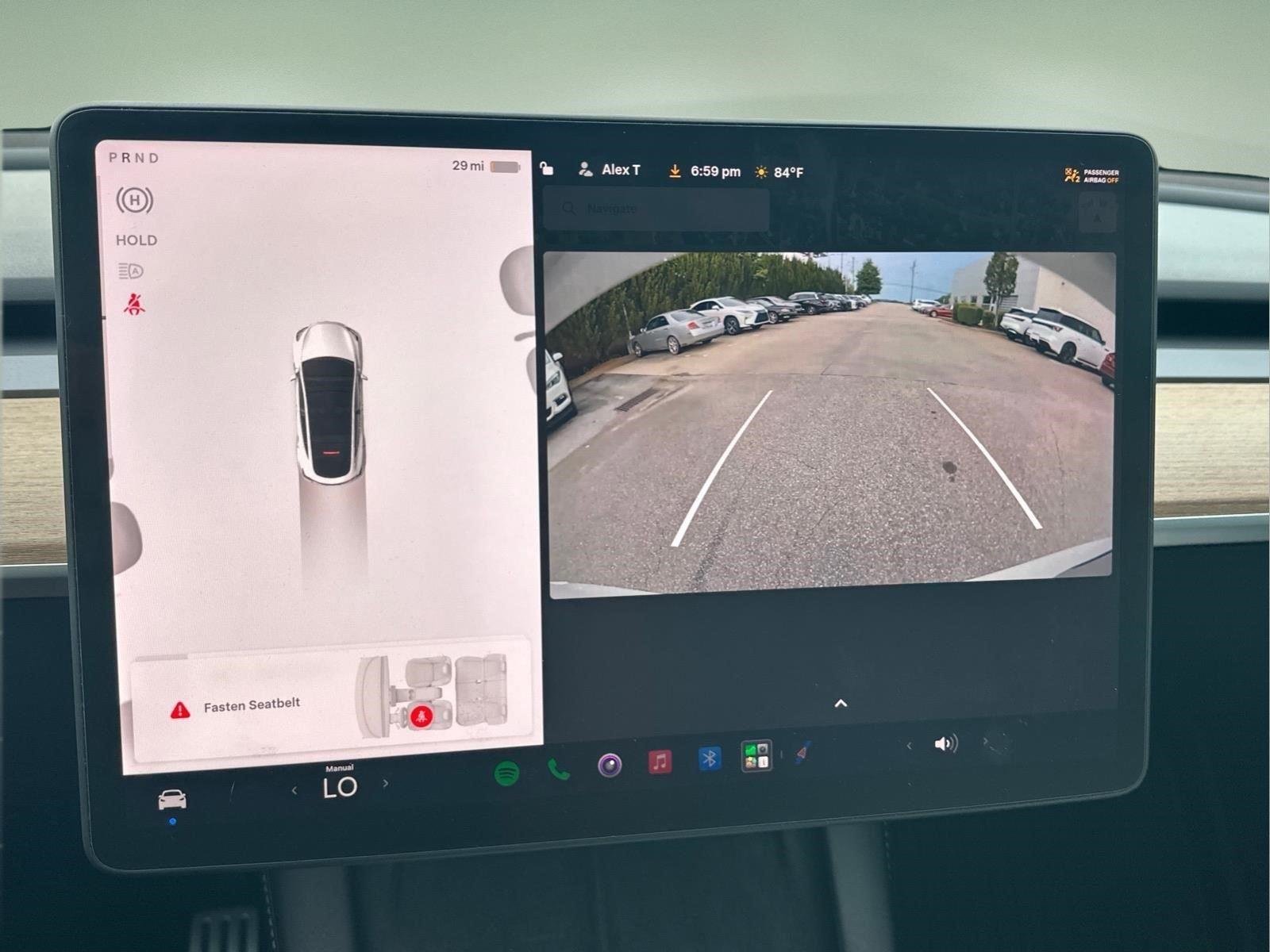 Used 2022 Pearl White Multi-Coat Tesla Performance image 27
