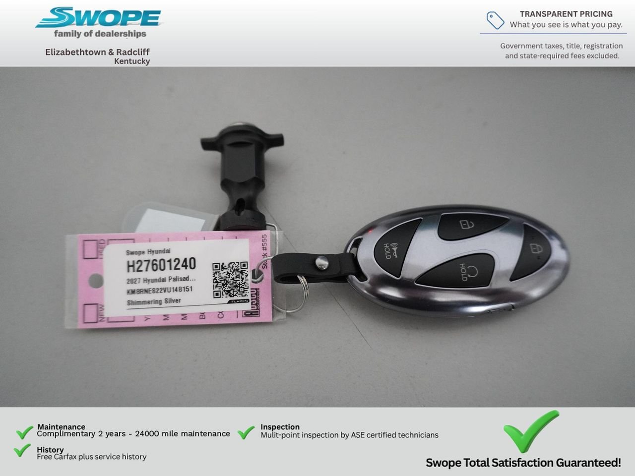 New 2027 Shimmering Silver Hyundai SEL Premium AWD image 32