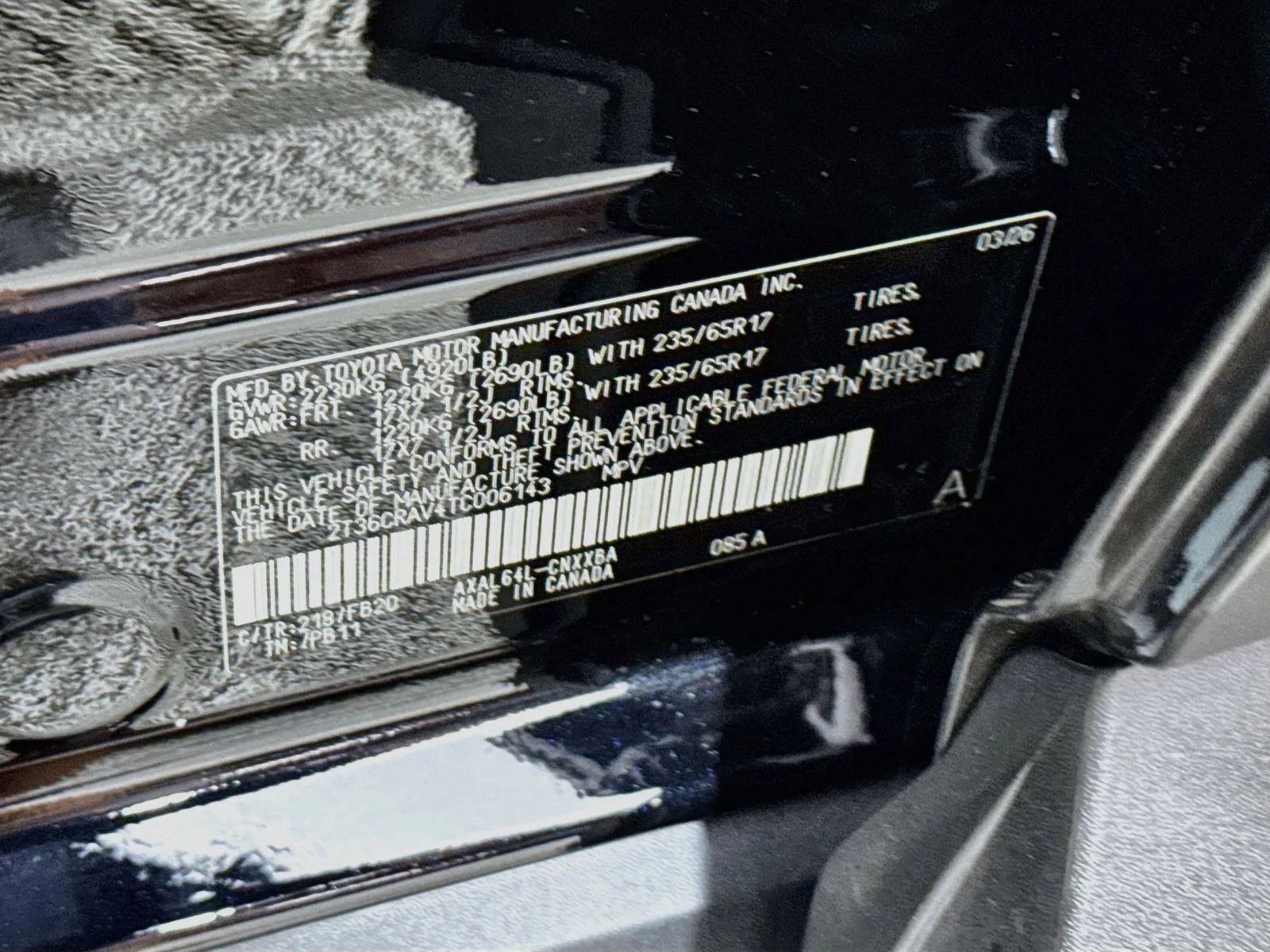 Certified Used 2026 Black Toyota LE image 48