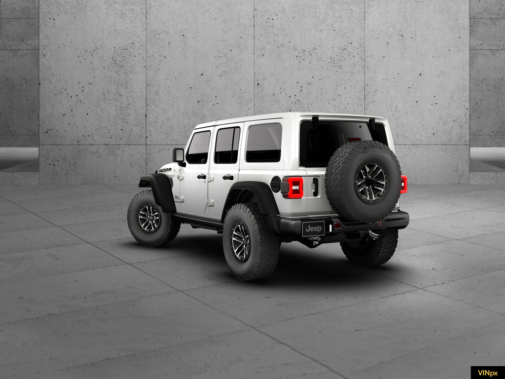 New 2026 Bright White Clear-Coat Exterior Paint Jeep  image 4