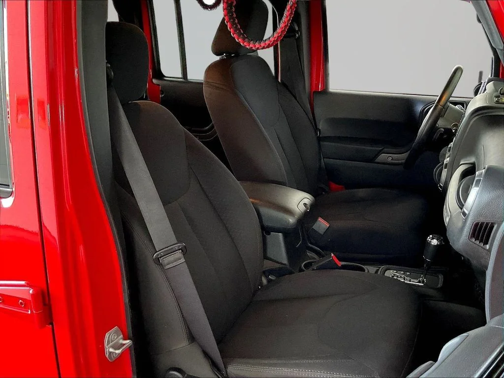 Used 2017 Red Clearcoat Jeep Unlimited Sport image 29