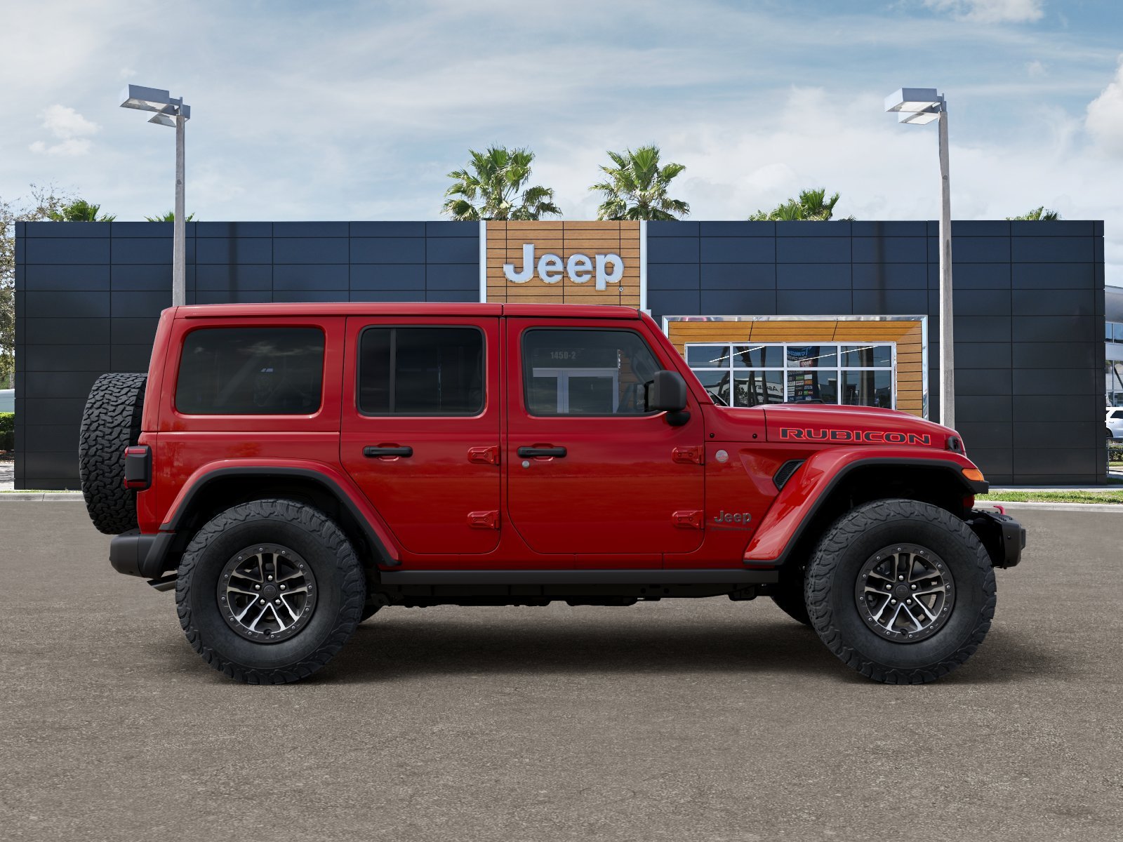 New 2026 Firecracker Red Clear-Coat Exterior Paint Jeep Rubicon X image 21