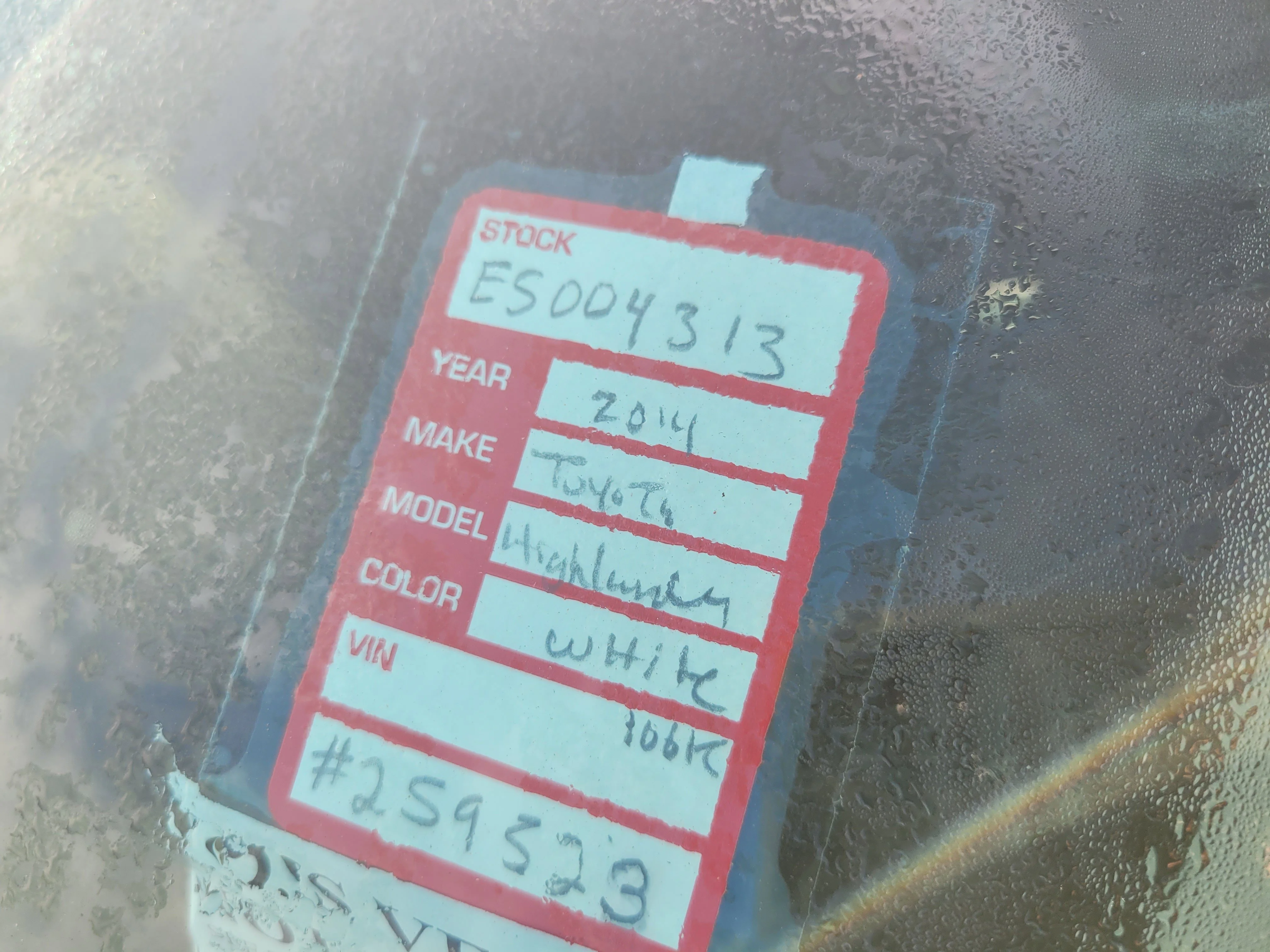 Used 2014 Blizzard Pearl Toyota Limited image 10