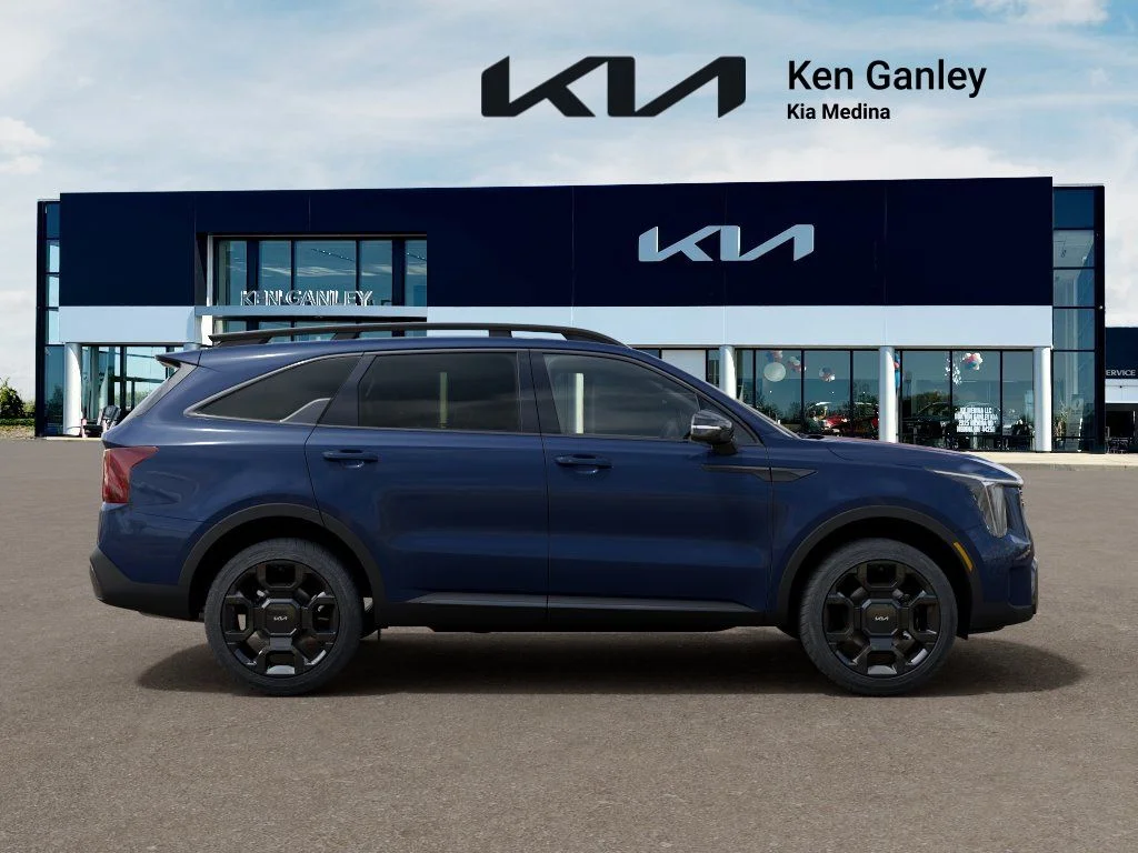 New 2026 Midnight Lake Blue Kia X-Line EX AWD image 7
