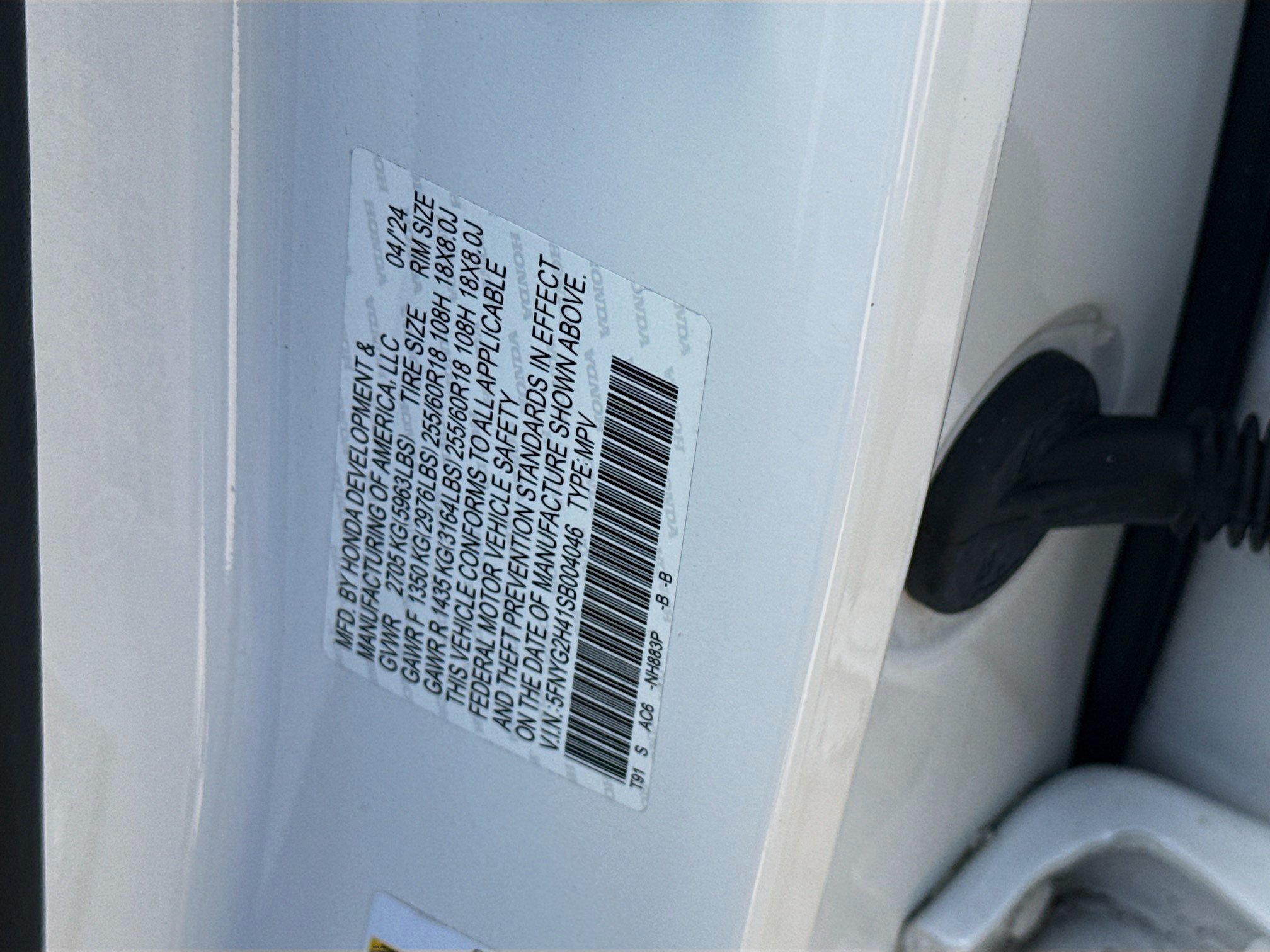 2025 Honda Pilot EX-L - Photo 37