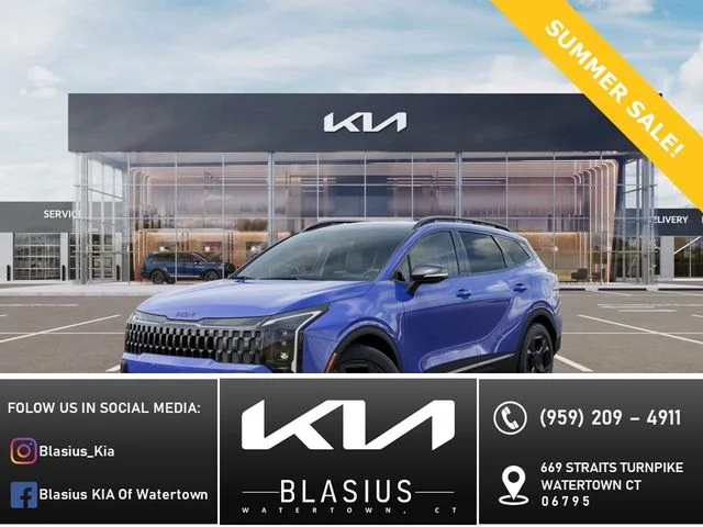 New 2026 Blue Kia X-Line image 1
