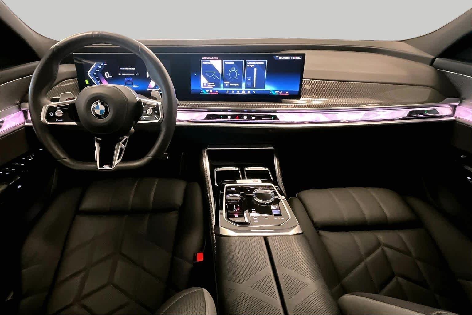 Used 2025 Tanzanite Blue II Metallic BMW 740i image 14