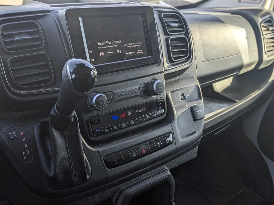 Certified Used 2025 White RAM Tradesman - - C/V HR 136 WB - Pkg 22B - Convenience Grp - Mopar Cargo Mat - Wall Paneling & More! image 18