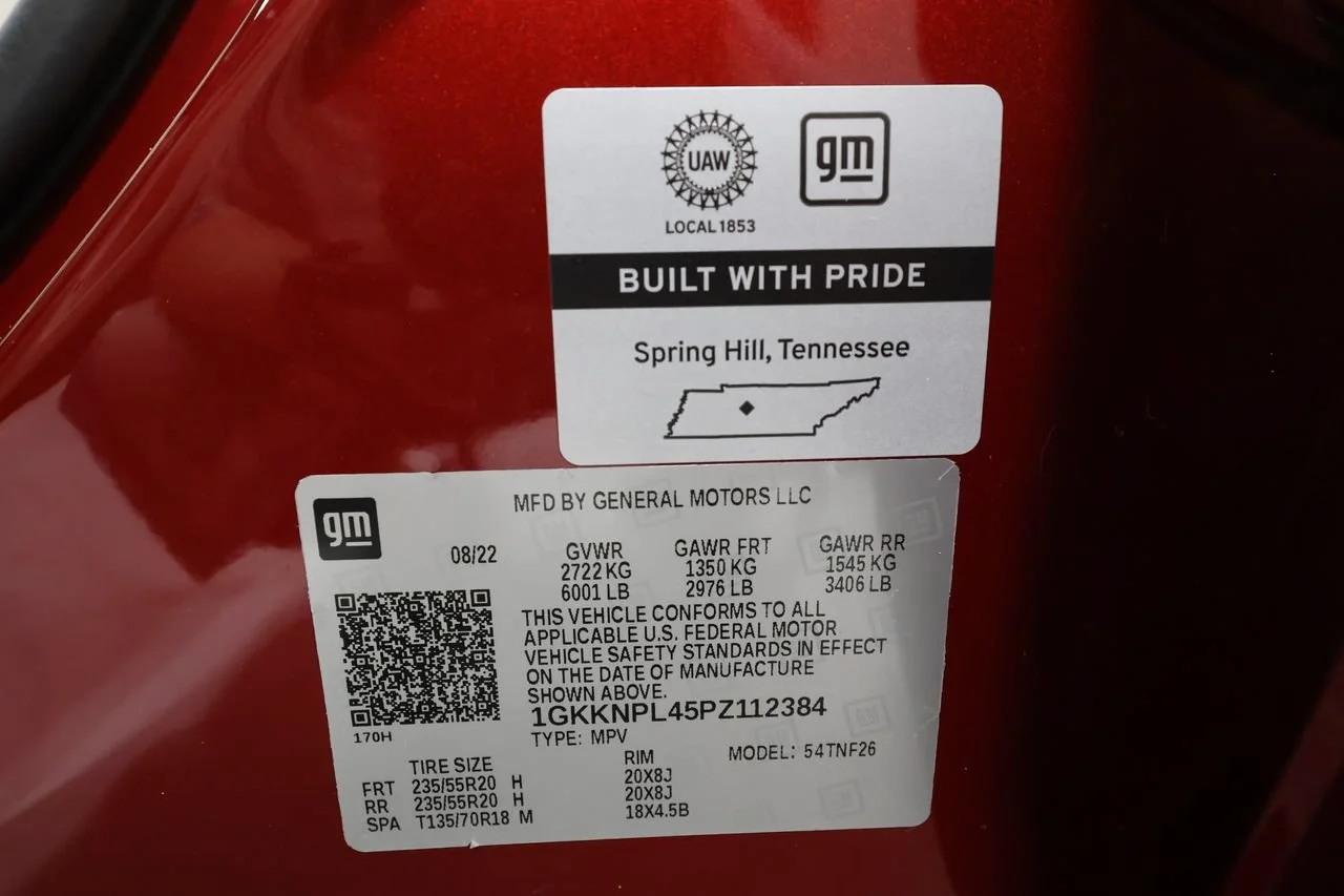 Used 2023 Volcanic Red Tintcoat GMC Denali image 36
