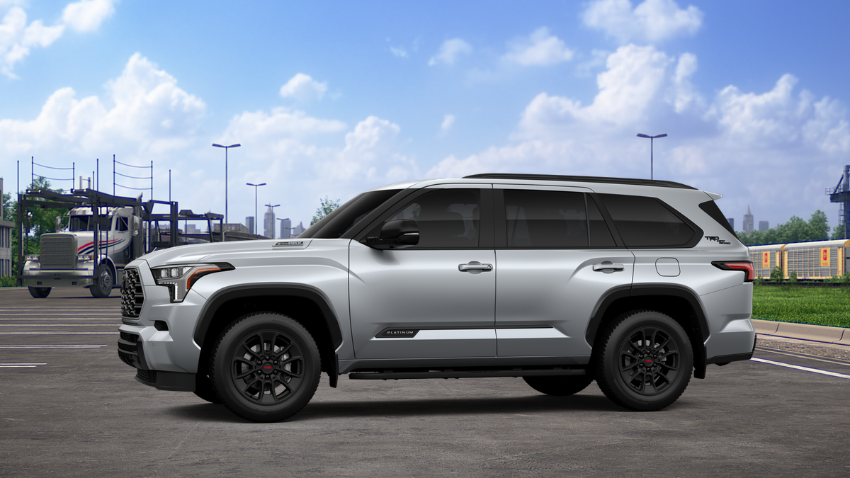 New 2026 Celestial Silver Metallic Toyota Platinum image 3