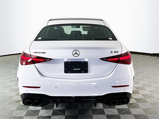 New 2026 Polar White Mercedes-Benz C 43 AMG® image 36