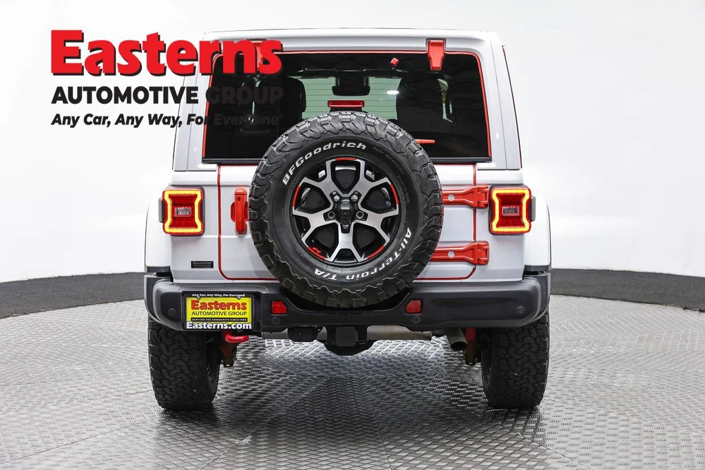 Used 2020 White Jeep Unlimited Rubicon image 6